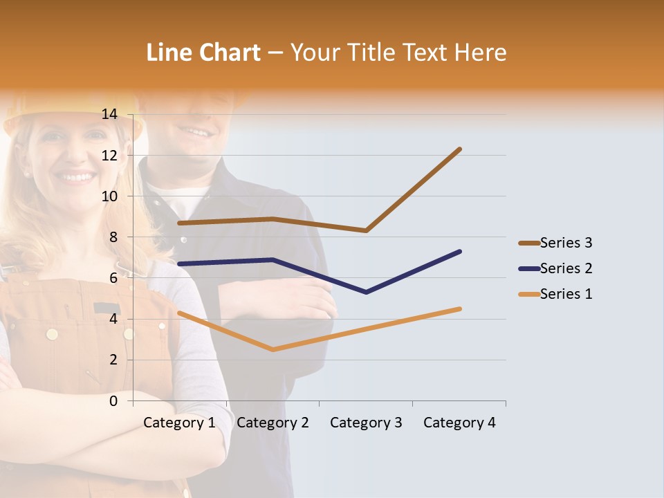 Carefree Symbol Red PowerPoint Template