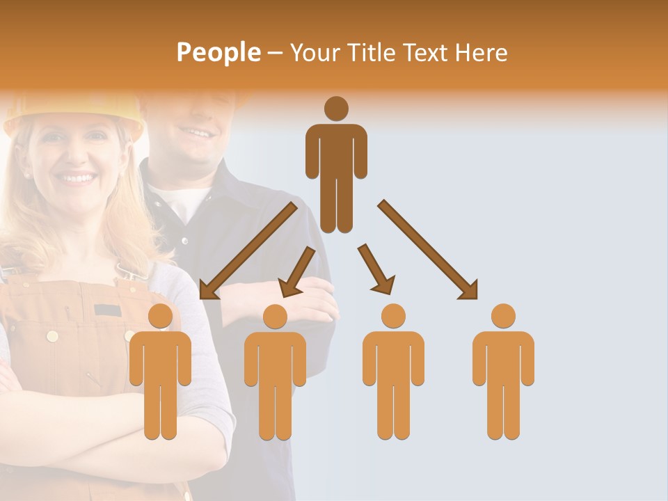 Carefree Symbol Red PowerPoint Template