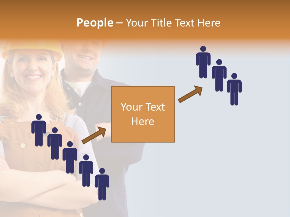 Carefree Symbol Red PowerPoint Template