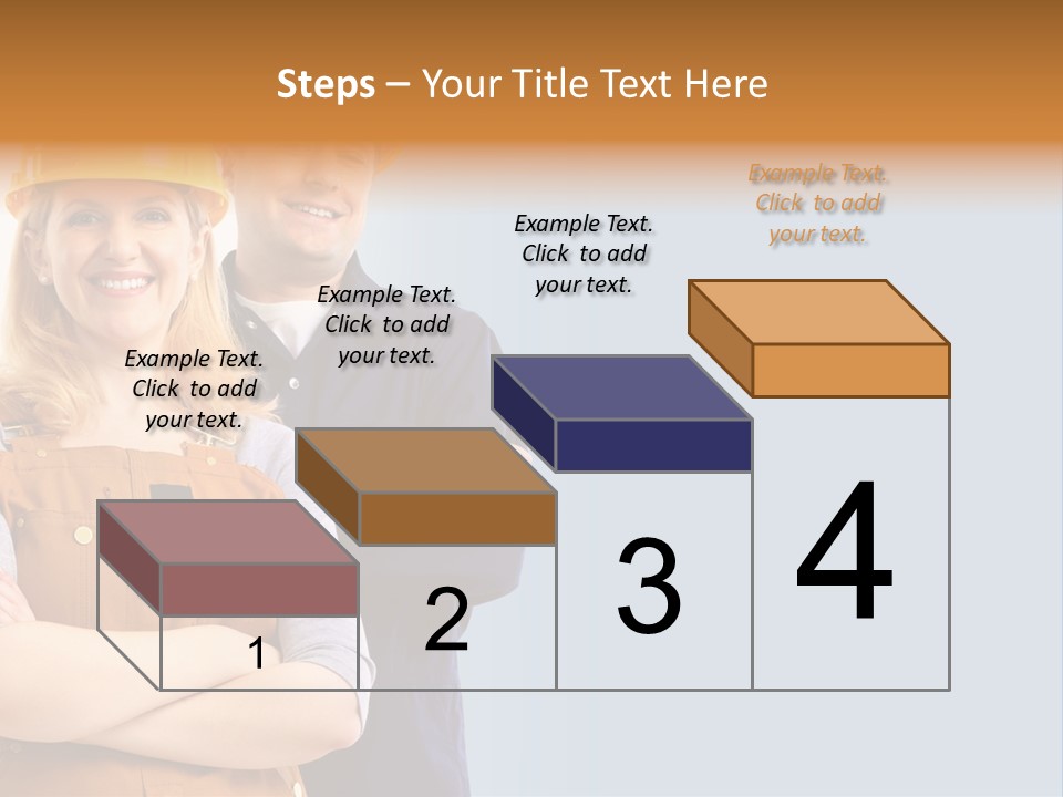 Carefree Symbol Red PowerPoint Template