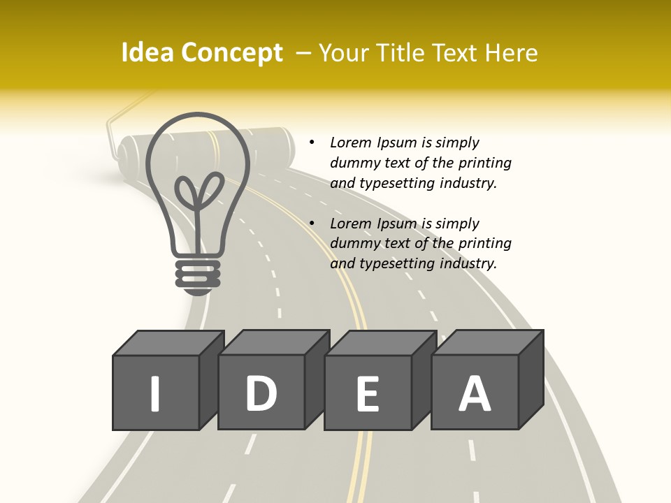 Creative Navigation Planning PowerPoint Template
