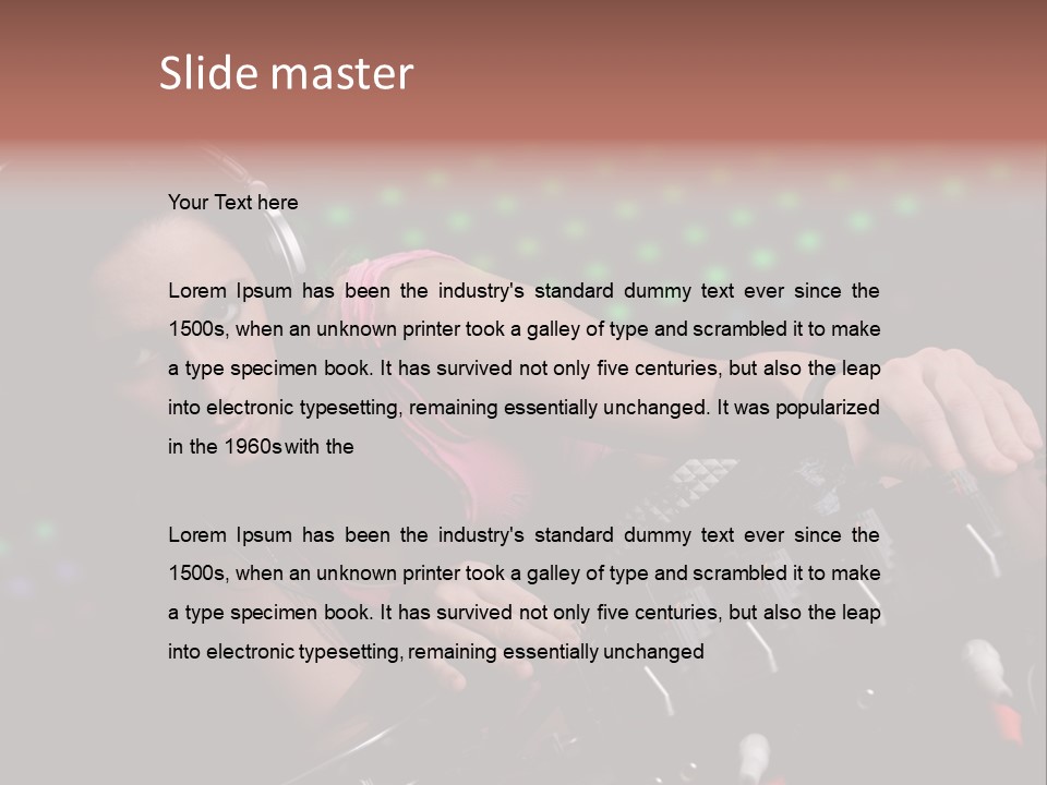 Fun S Girl PowerPoint Template