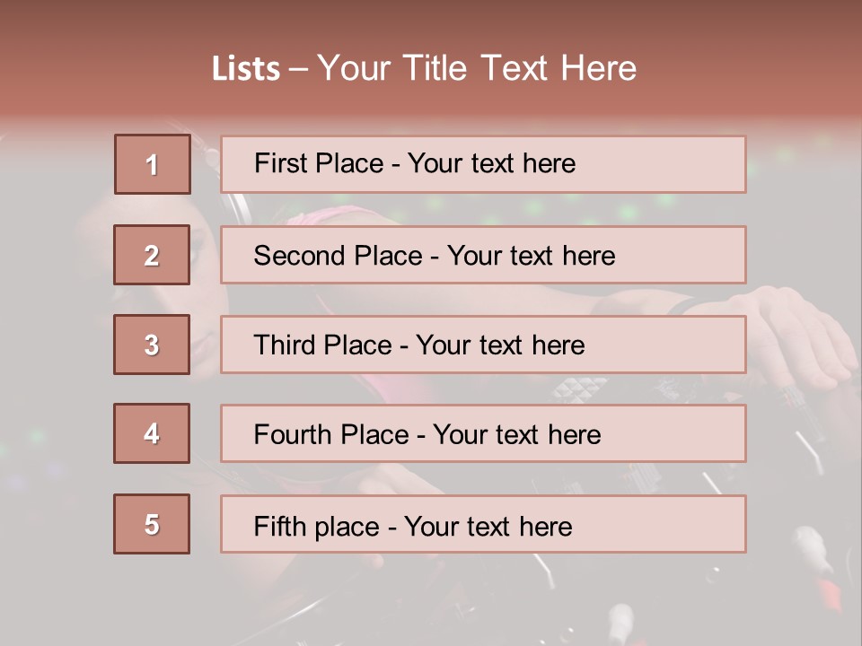 Fun S Girl PowerPoint Template