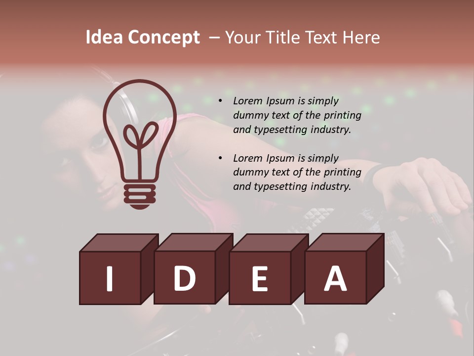 Fun S Girl PowerPoint Template