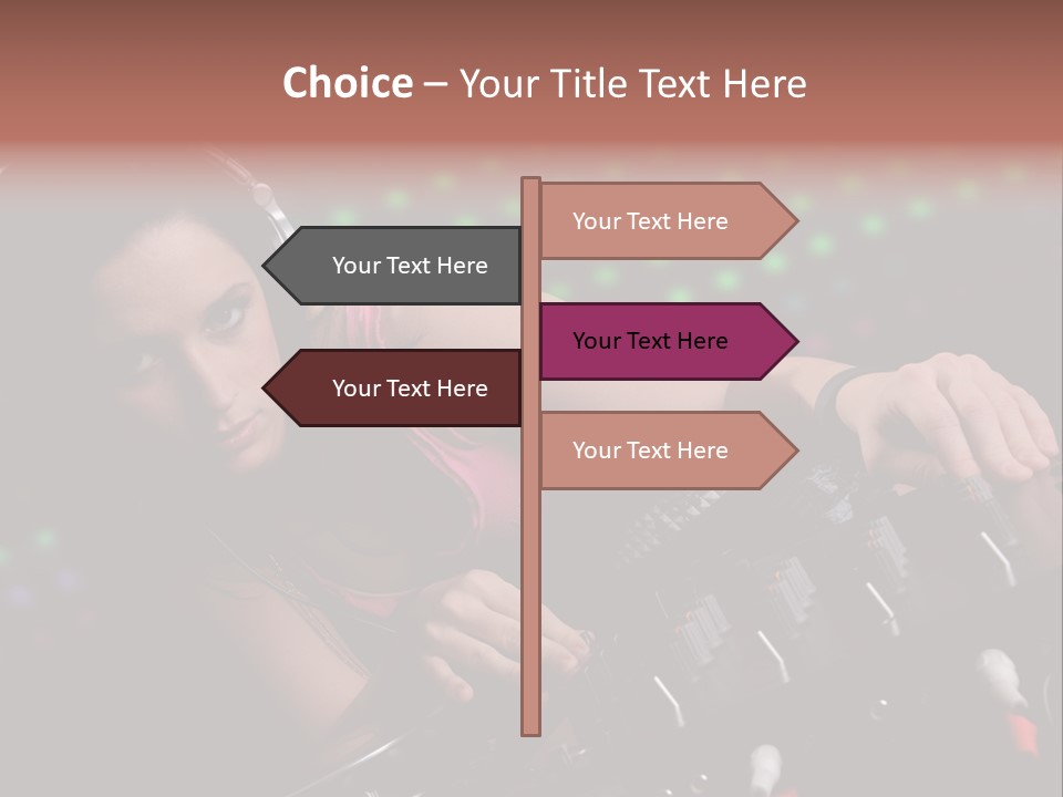 Fun S Girl PowerPoint Template