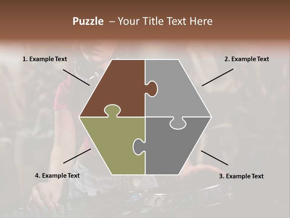 Youth Nightclub Dancers PowerPoint Template