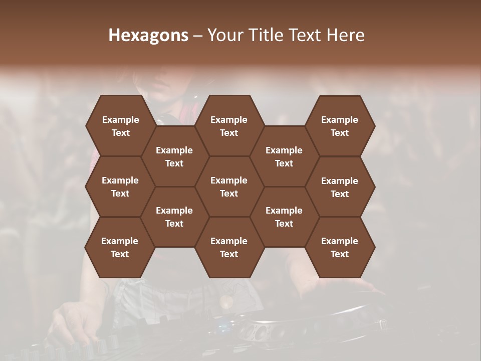 Youth Nightclub Dancers PowerPoint Template