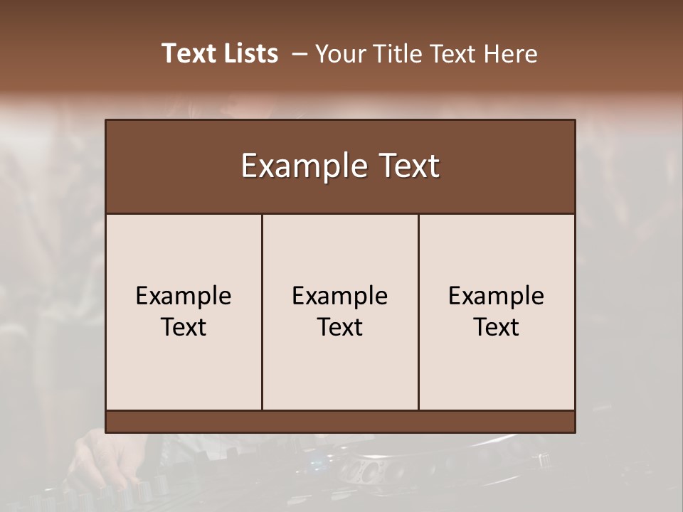 Youth Nightclub Dancers PowerPoint Template