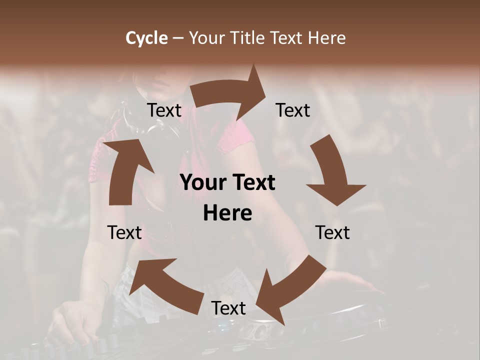 Youth Nightclub Dancers PowerPoint Template