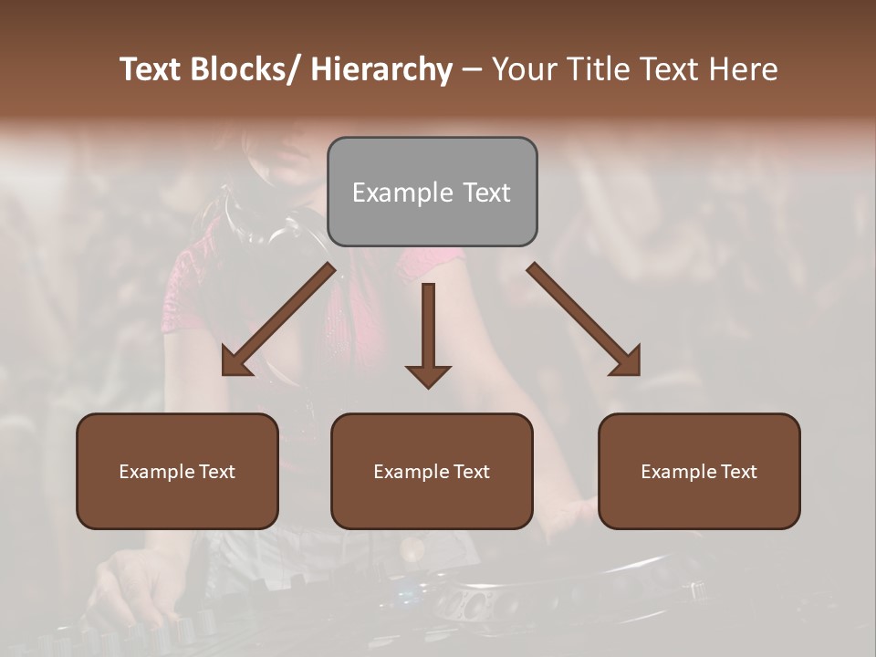 Youth Nightclub Dancers PowerPoint Template