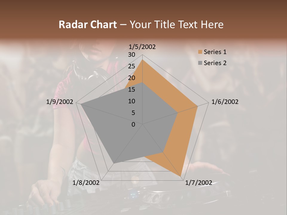 Youth Nightclub Dancers PowerPoint Template