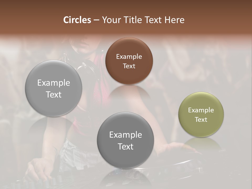 Youth Nightclub Dancers PowerPoint Template