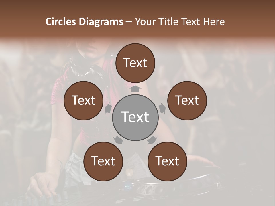 Youth Nightclub Dancers PowerPoint Template