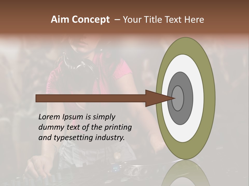 Youth Nightclub Dancers PowerPoint Template