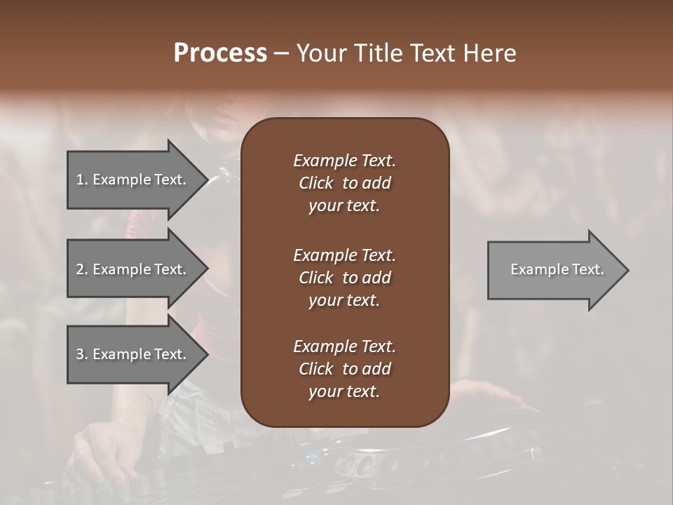 Youth Nightclub Dancers PowerPoint Template