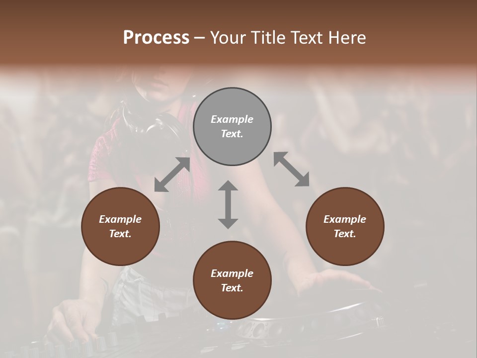 Youth Nightclub Dancers PowerPoint Template