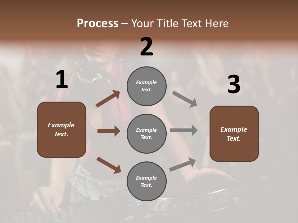 Youth Nightclub Dancers PowerPoint Template