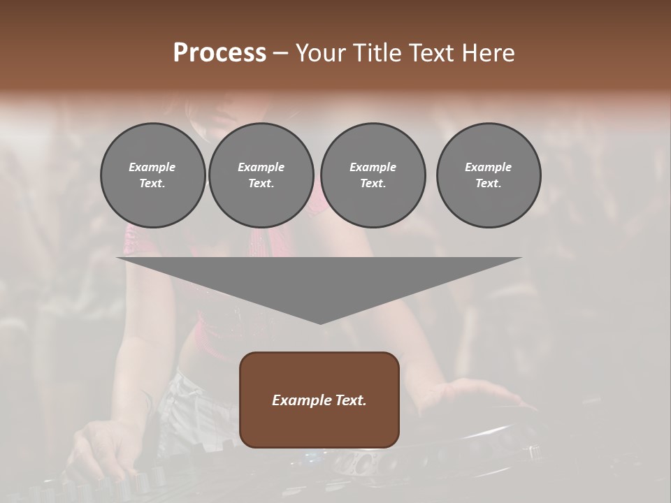 Youth Nightclub Dancers PowerPoint Template