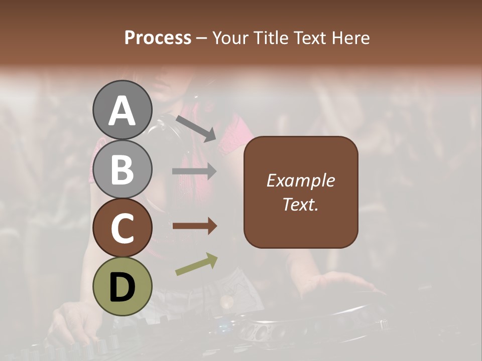 Youth Nightclub Dancers PowerPoint Template