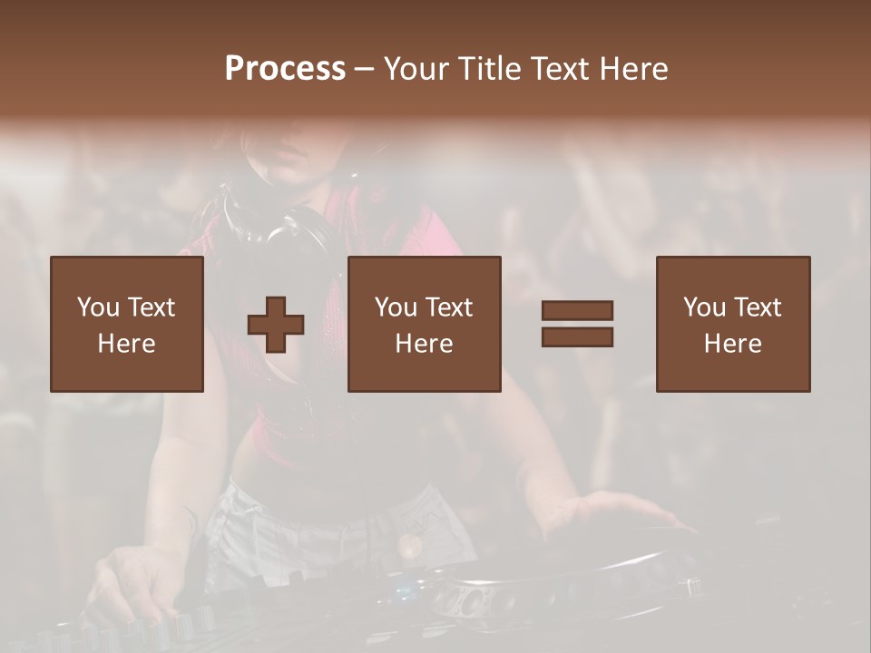 Youth Nightclub Dancers PowerPoint Template