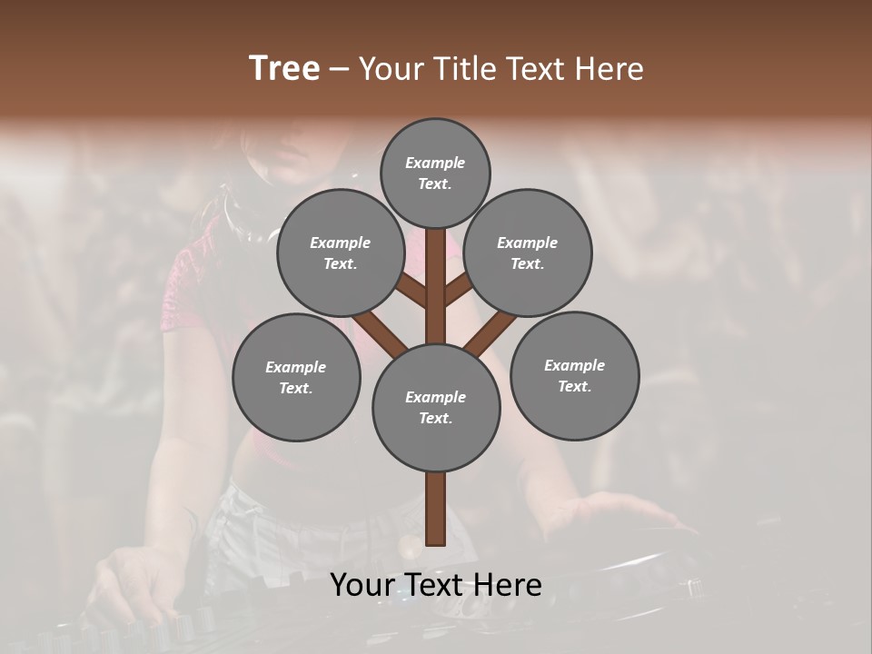 Youth Nightclub Dancers PowerPoint Template