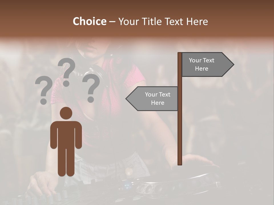 Youth Nightclub Dancers PowerPoint Template