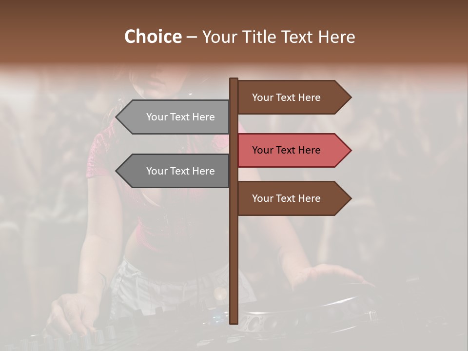 Youth Nightclub Dancers PowerPoint Template