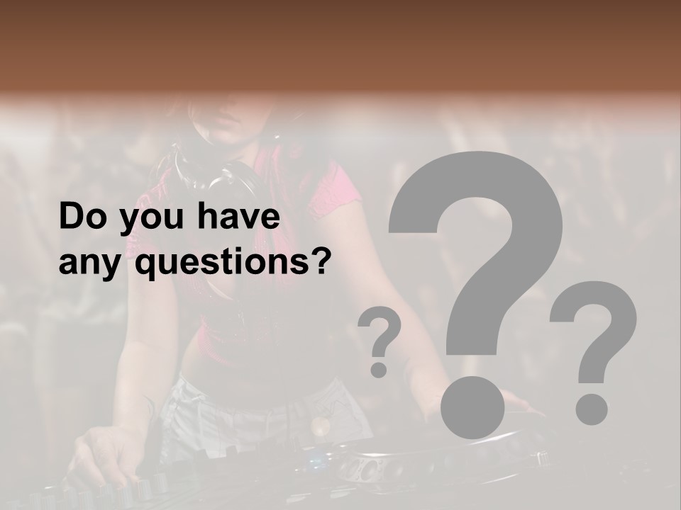 Youth Nightclub Dancers PowerPoint Template