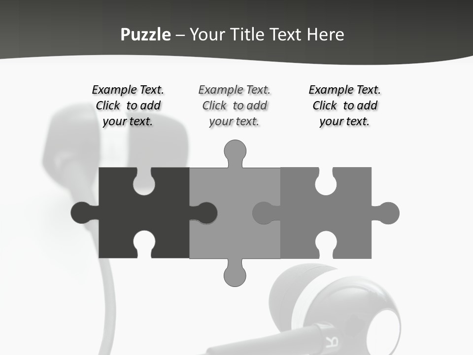 Earbud Electronic Mobile PowerPoint Template