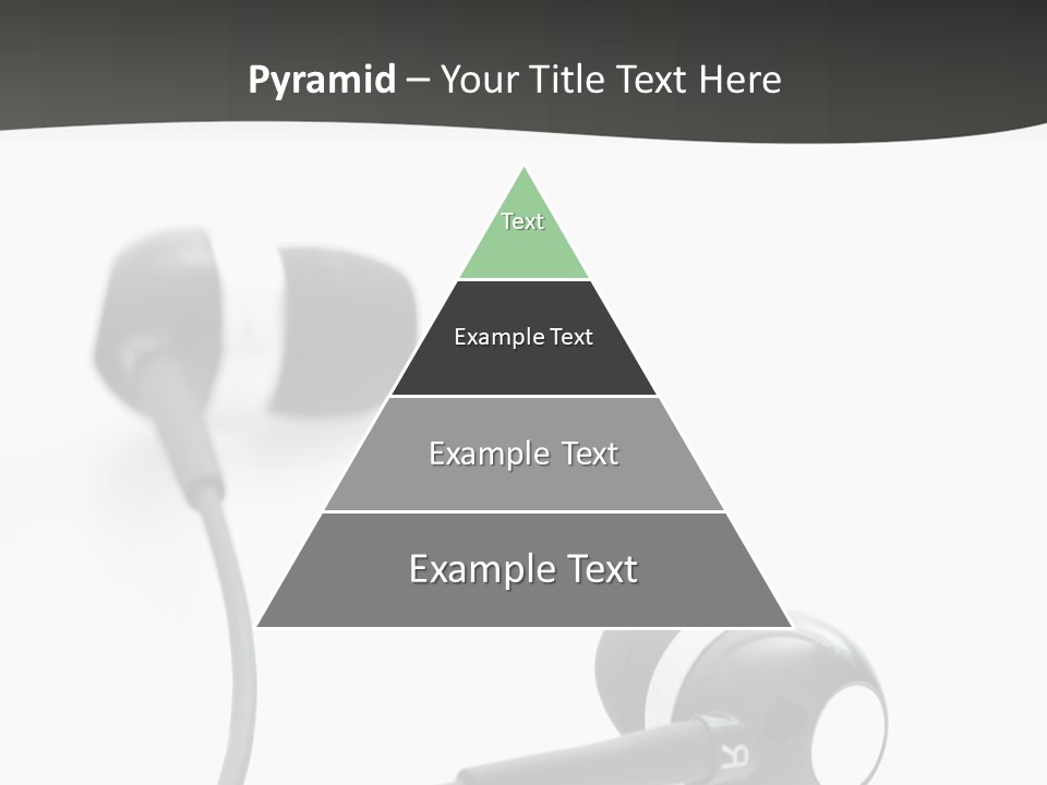 Earbud Electronic Mobile PowerPoint Template