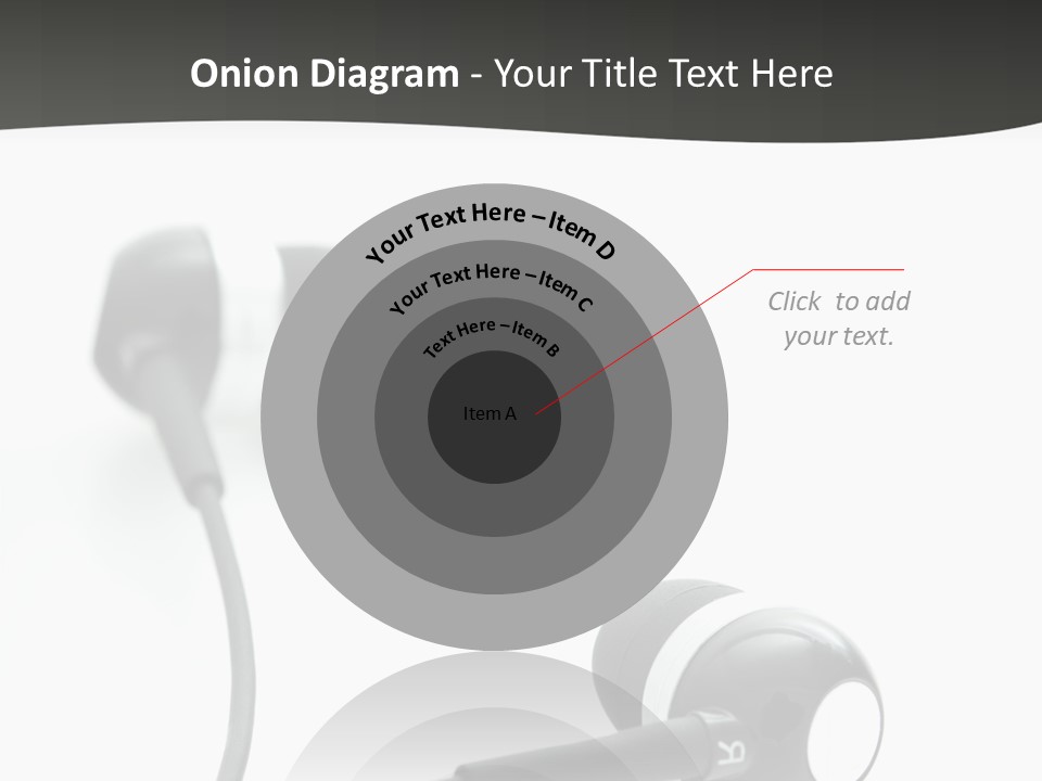 Earbud Electronic Mobile PowerPoint Template