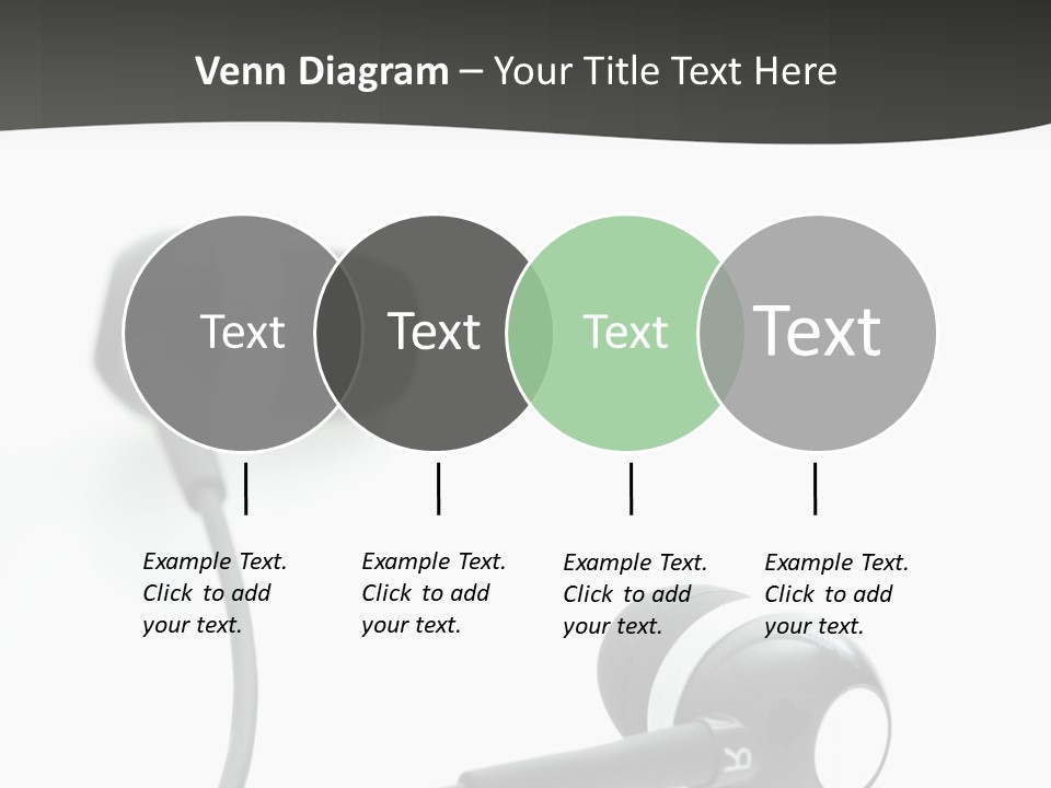 Earbud Electronic Mobile PowerPoint Template