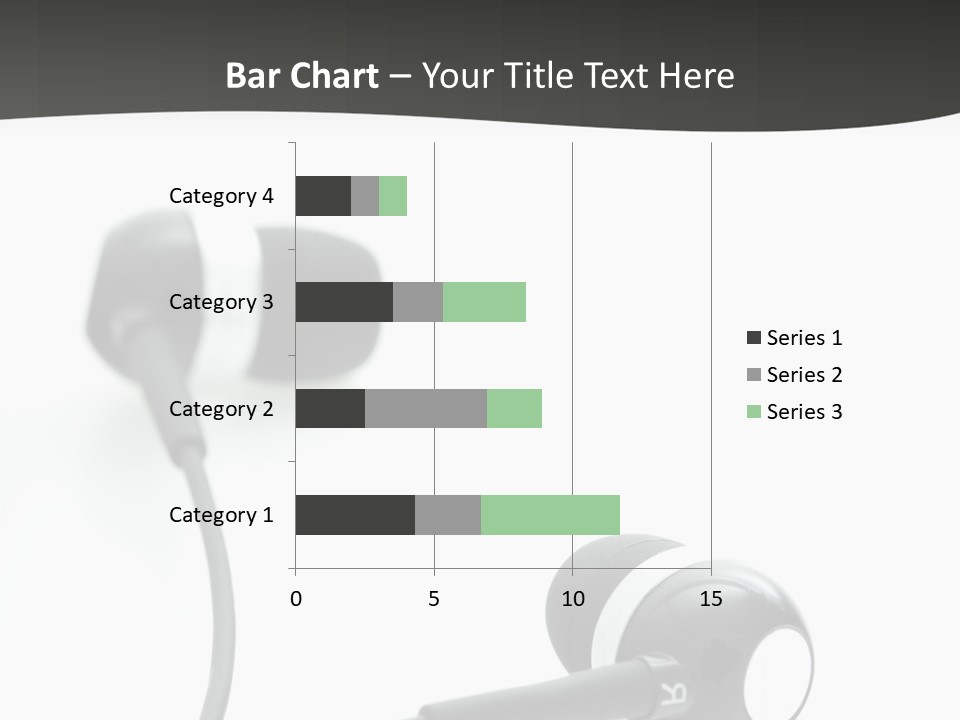 Earbud Electronic Mobile PowerPoint Template