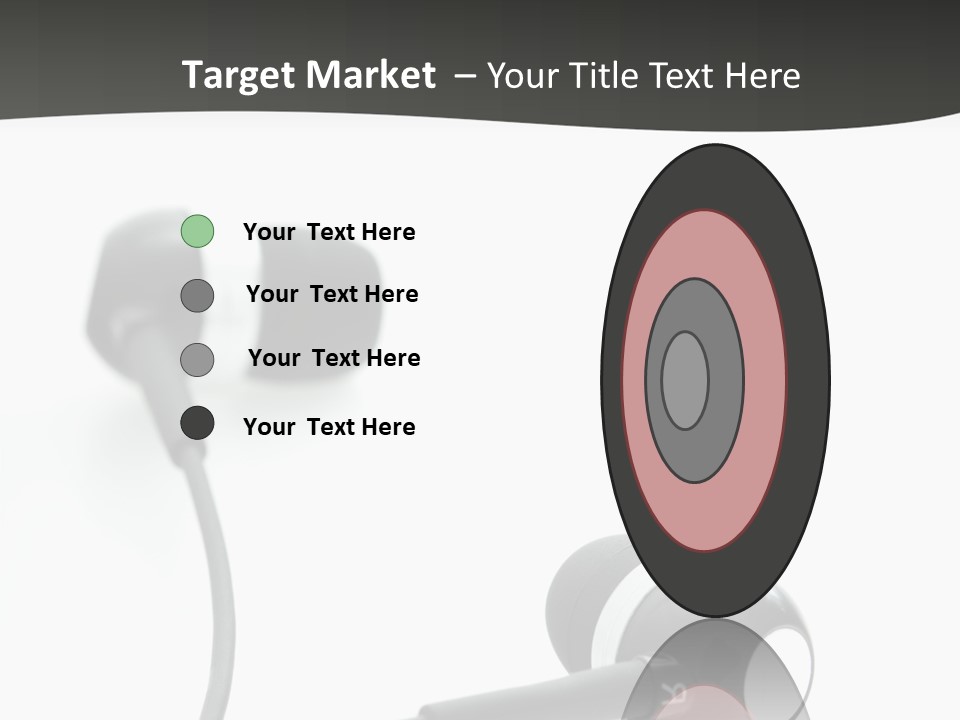 Earbud Electronic Mobile PowerPoint Template