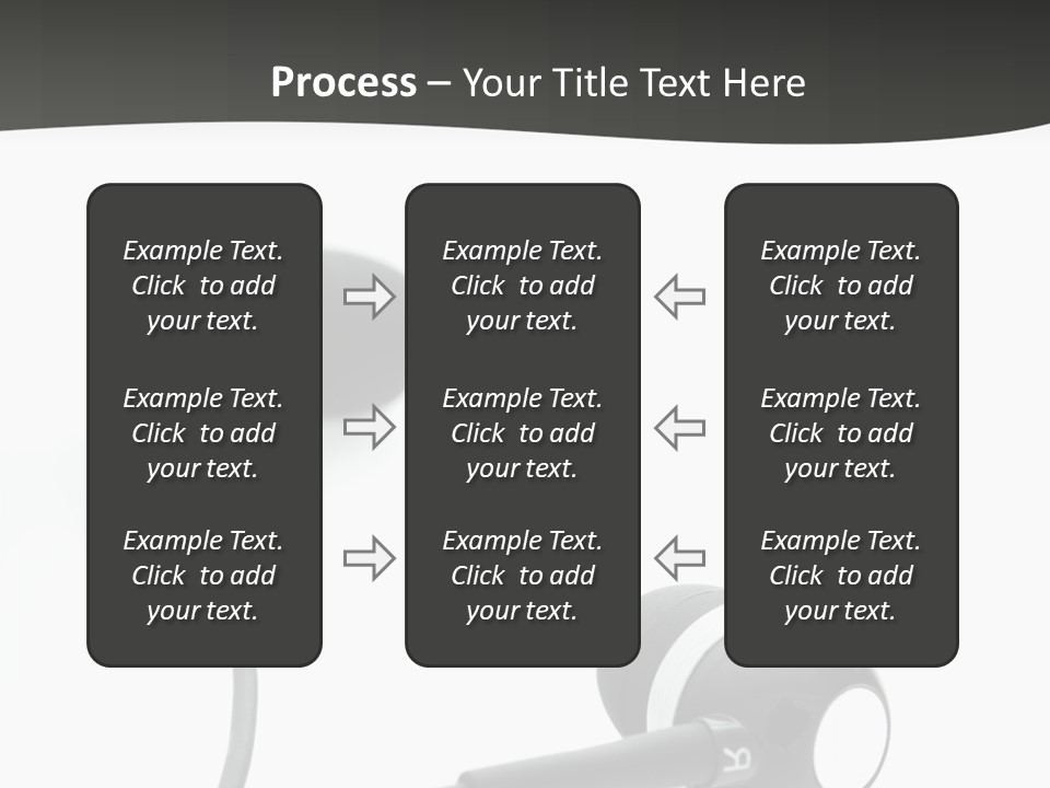 Earbud Electronic Mobile PowerPoint Template