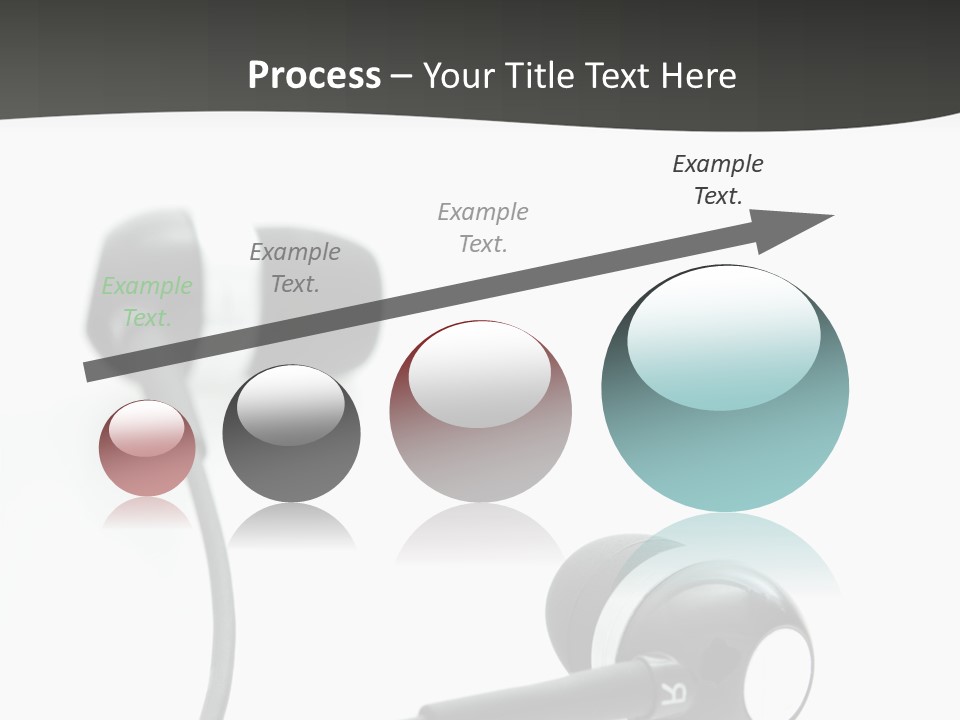 Earbud Electronic Mobile PowerPoint Template