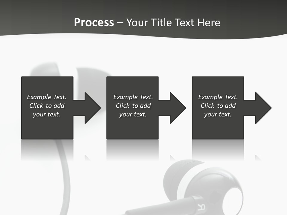 Earbud Electronic Mobile PowerPoint Template