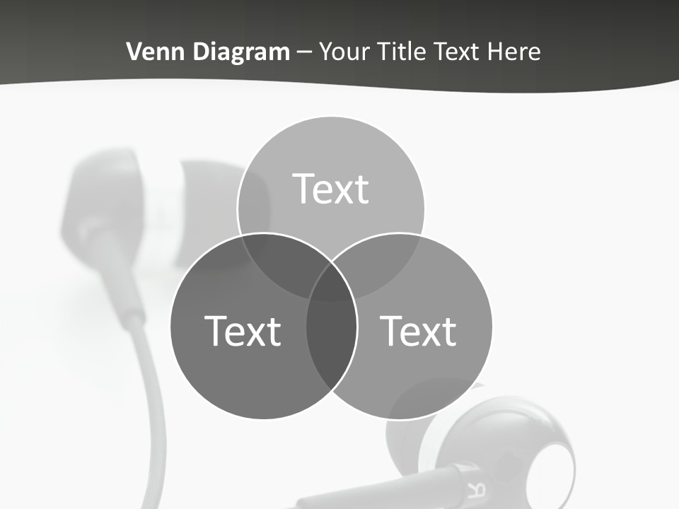Earbud Electronic Mobile PowerPoint Template