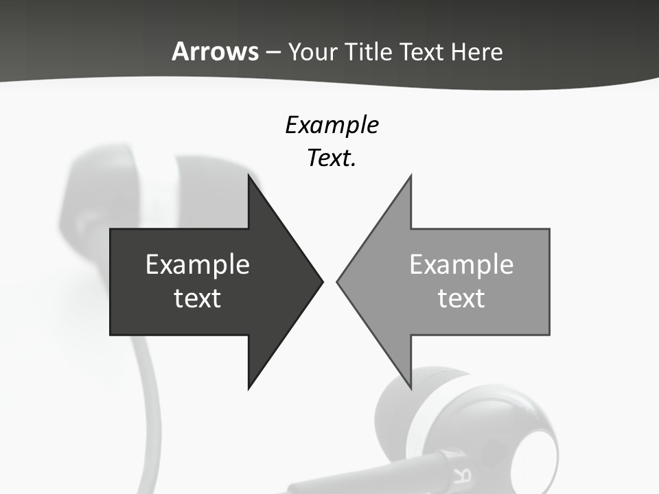 Earbud Electronic Mobile PowerPoint Template