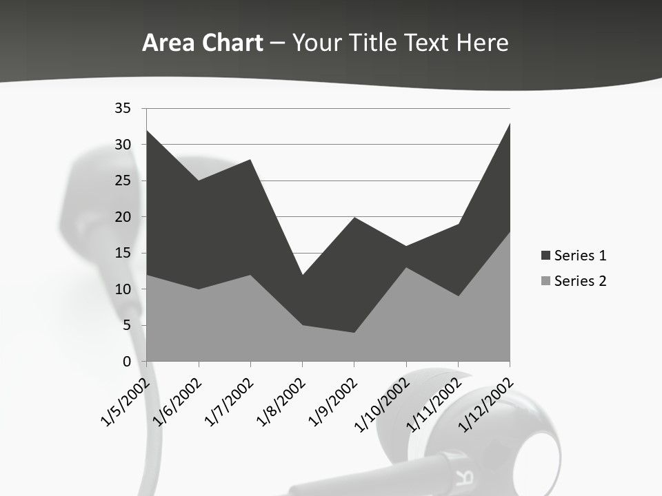 Earbud Electronic Mobile PowerPoint Template
