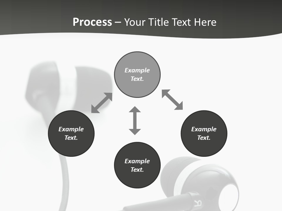 Earbud Electronic Mobile PowerPoint Template