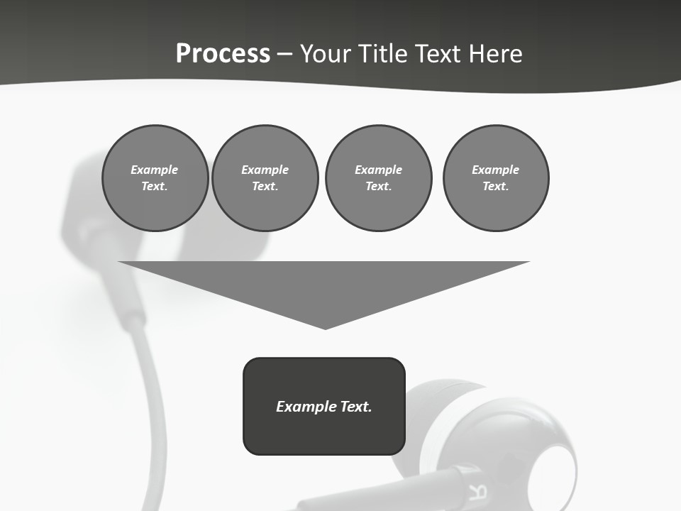 Earbud Electronic Mobile PowerPoint Template