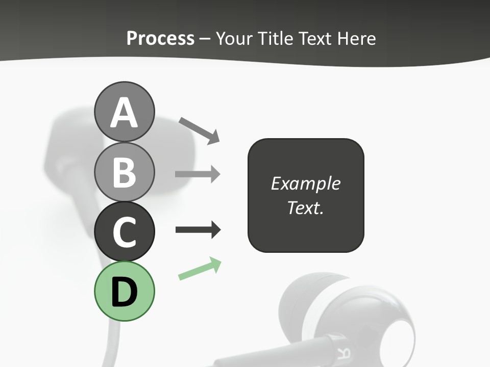 Earbud Electronic Mobile PowerPoint Template