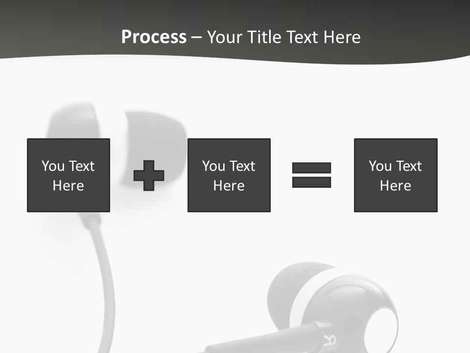Earbud Electronic Mobile PowerPoint Template