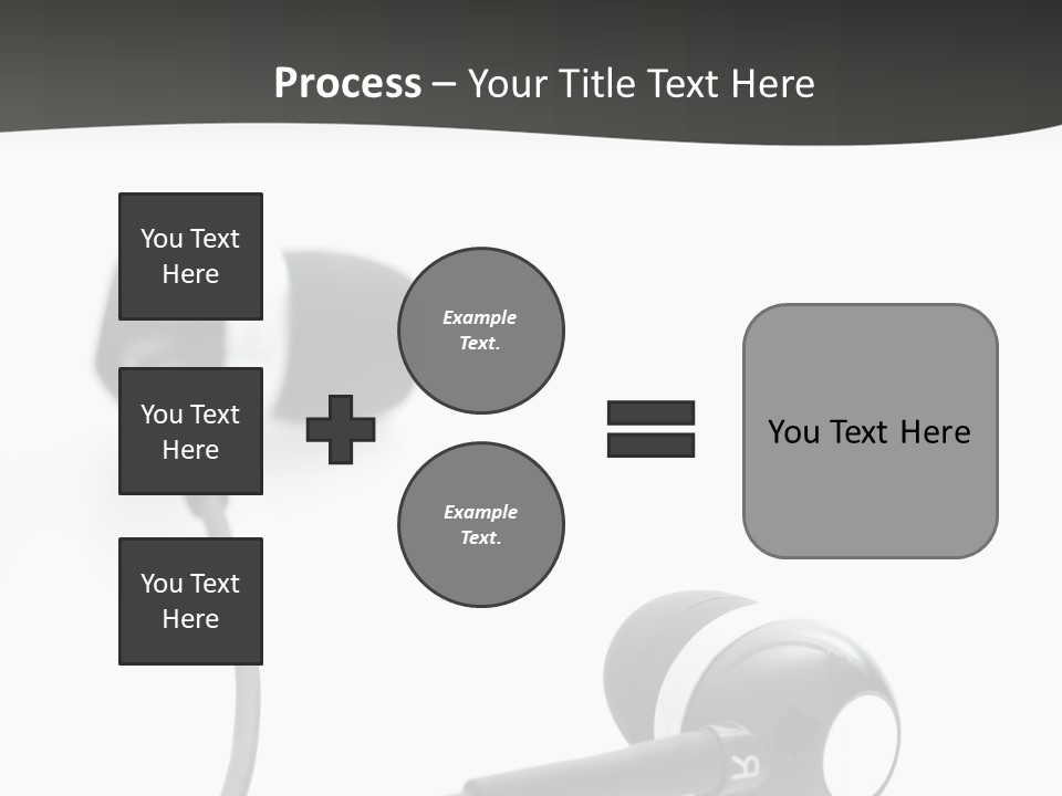 Earbud Electronic Mobile PowerPoint Template