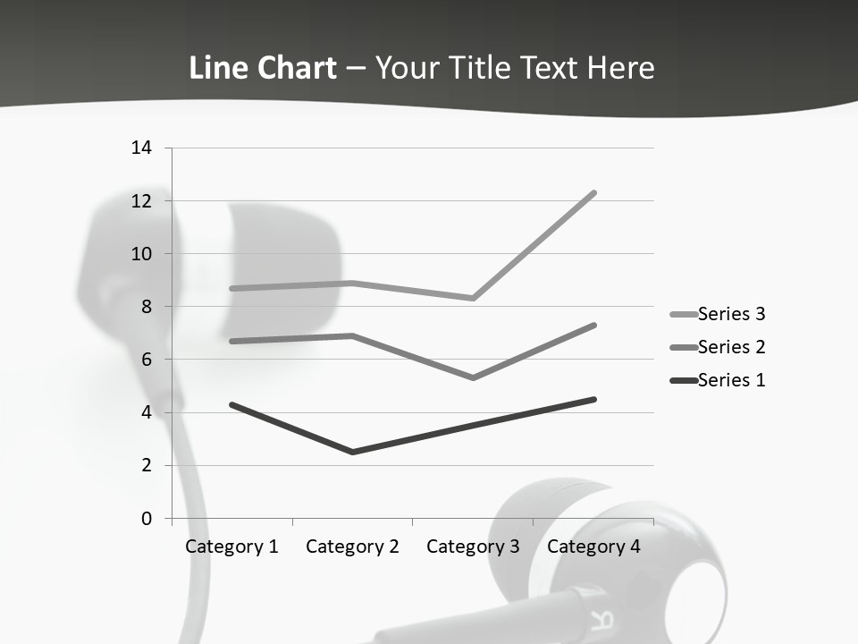 Earbud Electronic Mobile PowerPoint Template