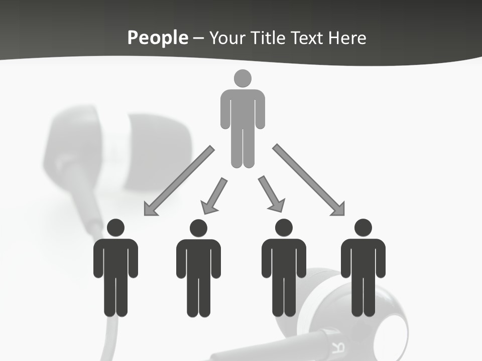 Earbud Electronic Mobile PowerPoint Template