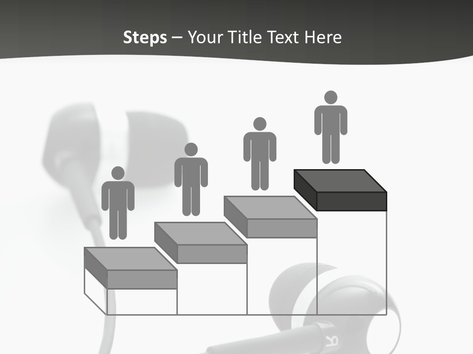 Earbud Electronic Mobile PowerPoint Template