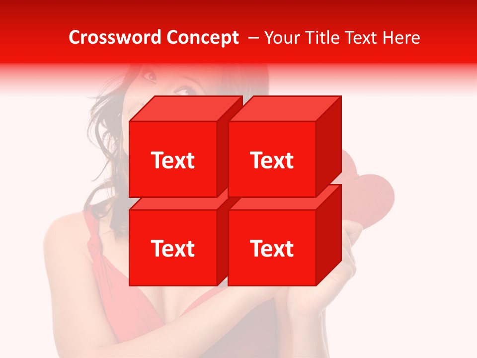 Love Young White PowerPoint Template