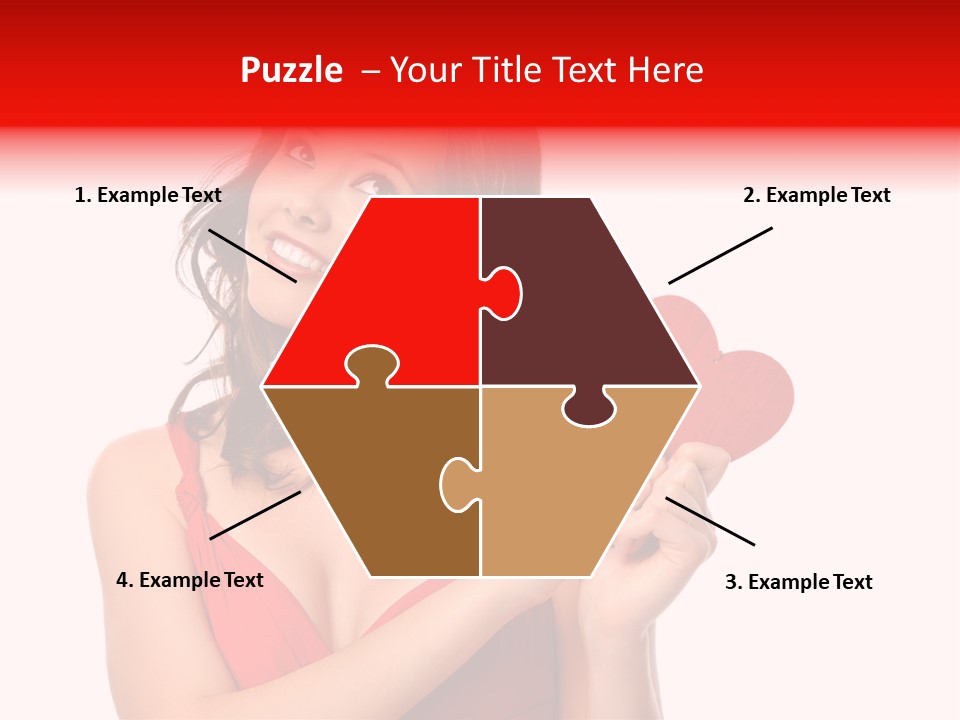 Love Young White PowerPoint Template